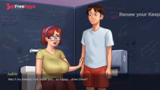 Summertime Saga New Version Cookie jar Sex Animation Ep 12 - Judith Sex Scense-6