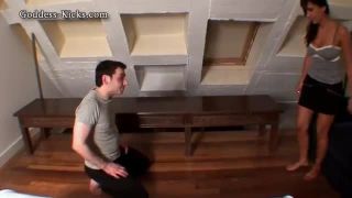 online video 14 Goddess Kicks - Barefoot Ballbusting - ball abuse - femdom porn zafira foot fetish-2