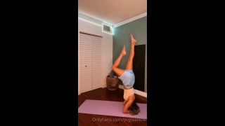 Selene - yogiselene () Yogiselene - my quick lil head stand dance the nude version in your messages for those of you ask 03-07-2021-6