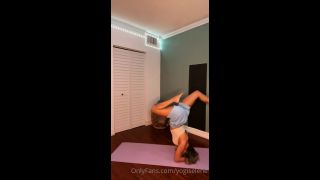 Selene - yogiselene () Yogiselene - my quick lil head stand dance the nude version in your messages for those of you ask 03-07-2021-8