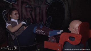 Good-looking Cruel Reell - rude  Foot Fetish.-1