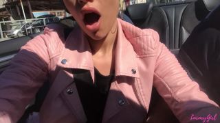 Outdoor Blowjob In The Car? Young Babe In A Cabriolet pov LuxuryGirl-1