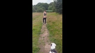 BunnyBlacked () Bunnyblacked - what would you do if you were out walking your dog you saw me 24-07-2019-0