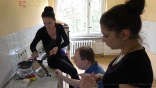 [HotSpanker.com] femdom hard spanking Without Snot There Is No Meal! , sadistic girls berlin on fetish porn-9