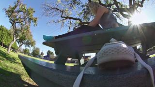 Toes fetish – JORDYN IN THE PARK-9