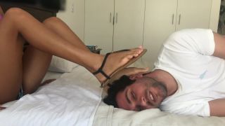 free online video 41 pokemon femdom xxx video clip 11 Goddess Enola Fischer – Face Slapping, Trampling With My New Flat Sandals. Foot Slapping on fetish porn marsha may femdom, foot on feet porn-2