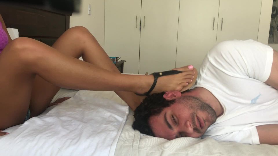 free online video 41 pokemon femdom xxx video clip 11 Goddess Enola Fischer – Face Slapping, Trampling With My New Flat Sandals. Foot Slapping on fetish porn marsha may femdom, foot on feet porn
