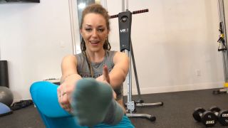 video 5 Femdom Puppy Play - Sabliques - Gym Sweat Pup - FullHD 1080p - footjob - femdom porn amateur fetish porn-9