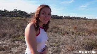 Hayden Hennessy's Sexy First Porn Facial Adventure-1