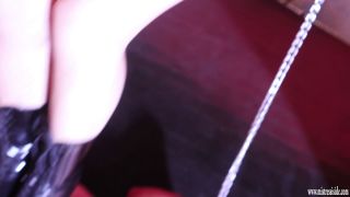 Boot domination neri in latex -  extreme domination-8