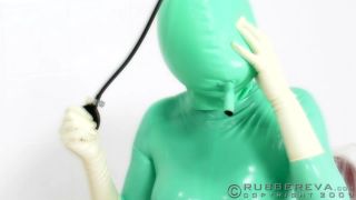2009 Rubber Re-Breather Plastic Vac-Sack Orgasm Part 03.-5
