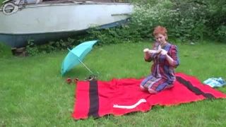 [SiteRip] EverydaySlaves Redd Scarlett White Outdoors 1-7