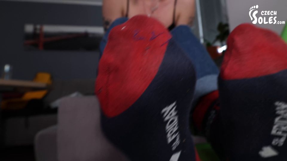 Foot Smelling Domination With Her Gym Socks, POV (Foot Smelling, Stinky 