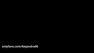 Alejandramoviess Pregnant woman sends a video to her husband fucking with another man-8