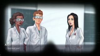 Masturbation Ms. Okita in the Lab-3
