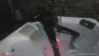 [GetFreeDays.com] Next Level - Rubber Alien In The Jacuzzi latex gloves porn-8