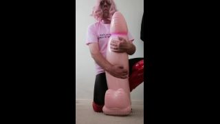 Miss Laura - mistresslaura11 () Mistresslaura - full clip my collared owned and chastised sissy slave matilda humping a huge cock whils 20-09-2019-5