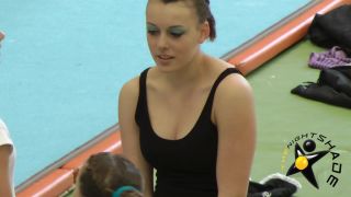 Watch Free Porno Online – Voyeur – Warm Up In Tight & Sexy Spandex Shorts ,  on voyeur -6