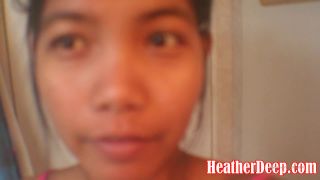 Onlyfans - heatherdeep - Thai heather deep give morning blowjob deepthroat creamthroat after shower from http - 01-03-2020-0