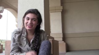Footfetish 18yo Shy Arianna Taking Off Her Vans - Foot Fetish-9