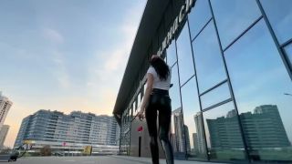 xxx video clip 13 Ksenia Savo Latex Thongs Under Leather Leggings [MyLatexBabe] (SD 670p) | fetish | fetish porn rubber boots fetish-8