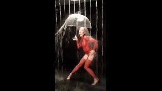 Caelyx Ginger Pussy - caelyx () Caelyx - behind the scenes shooting in the rain machine with upper limit imaging full set of offic 24-07-2018-4
