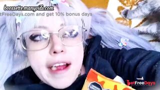 [GetFreeDays.com] Cuddle piggy tails eating chili gummy worms  ahegao  eating  food porn  food  pig tails Porn Clip June 2023-7