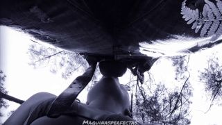 Maquinasperfectas - OUTDOOR BLOWJOB, BLUEE AND HER BIG DEEP THROAT-1
