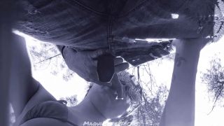 Maquinasperfectas - OUTDOOR BLOWJOB, BLUEE AND HER BIG DEEP THROAT-5