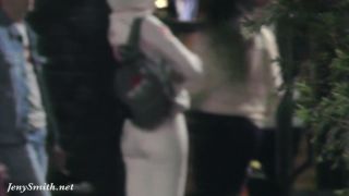 free xxx video 26 ass big drill Jeny Smith – They Hired a Promo Girl but She Didnt Put on Panties, outdoor on amateur porn-9