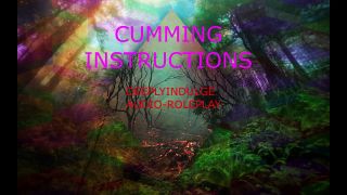 Verified Amateurs CUMMING INSTRUCTIONS BUT YOU CANT MAKE A SOUND AS YOU FUCK YOURSELF HARD-9