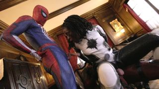 [SuperMisses.com] Ebony Superheroine - Spidey pool parody XXX-3