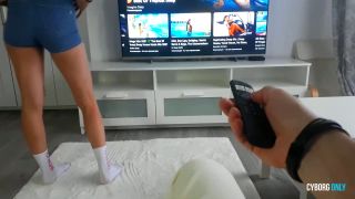 [GetFreeDays.com] My Stepsis ask for a Handjob she is Jealous of the TV handjob caption porn-2