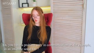 A Trip To A Psychologist Ended With Sex With A Cute Girl In Stockings.-1