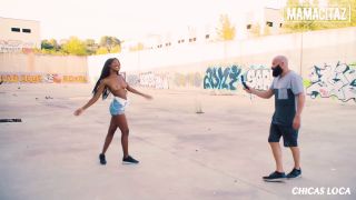 Cute Ebony Girl Boni Brown Hardcore Outdoor Interracial Sex Full Scene-1
