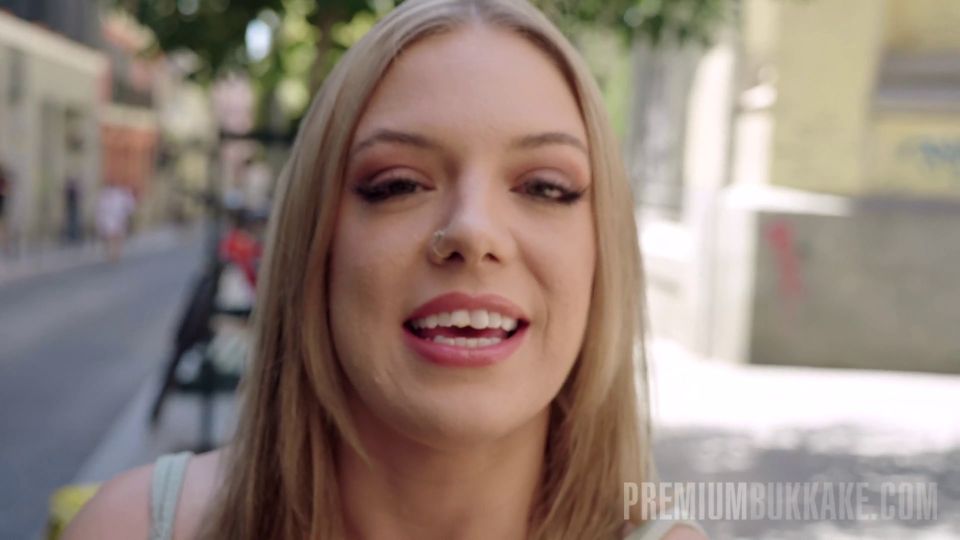 Interview (Bukkake porn) Lana Analise #1