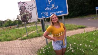 SEXPARKINGLOT! Lina Wants Sperm, Bigass Teen Fucked Without A Condom.-1