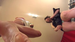 free adult clip 22 czech vr fetish fetish porn | Goddess Rea Longest Legs - REA And TRICIA - Party Mood | double domination-0