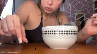 adult video 3 RISE OF THE GIANTESS – Breakfast Time – Giantess Gabriela - dirty talk - masturbation porn pregnant femdom-5
