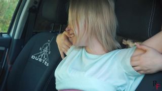 adult video clip 14 sasha foxx foot fetish Tickling Alla in the car by Agata – foot and half-dressed body, foot on femdom porn-4