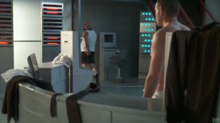 Kaylani Lei in a Wild Men in Black Hardcore Parody Scene-8