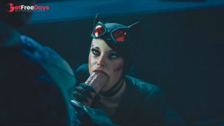 [GetFreeDays.com] Catwoman Blows Batman in Batcave Porn Video March 2023-4