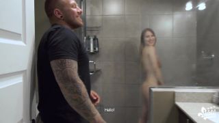 Steamy first fuck on camera with tattooed Canadian babe Cassie Cloutier - (Hardcore porn)-0