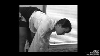 Worst Behaviour Productions 2022 Coach Punished OTK, Tawse, Strap and Paddle - Red Card Finale Pt2 Full Video-6