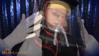 Visor Tease - 4K webcam MistressLucyXX-1