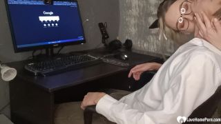 7390 I Interrupt His Work To Give Him A Passionate Blowjob-1