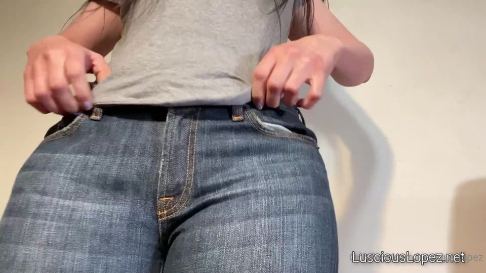 Luscious Lopez () Lusciouslopez - tight jeans on this big natural booty scooping booty and jiggling big ass pawg all nat 09-12-2020