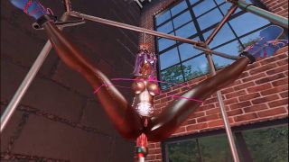 Anal Sex Cryptofantasy Is Gagged And a Big Dildo Opens Her Ass, In A BDSM Room, And Has Multiple Orgasms-2