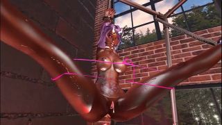 Anal Sex Cryptofantasy Is Gagged And a Big Dildo Opens Her Ass, In A BDSM Room, And Has Multiple Orgasms-6
