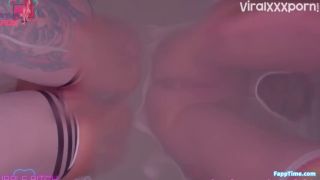 Purple Bitch Teases in Steamy Gamer Girls Fuck Video  fuck me Purple Bitch-9
